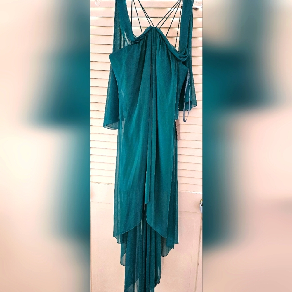 ARDEN B long formal wear emerald dress, NWT, Medium